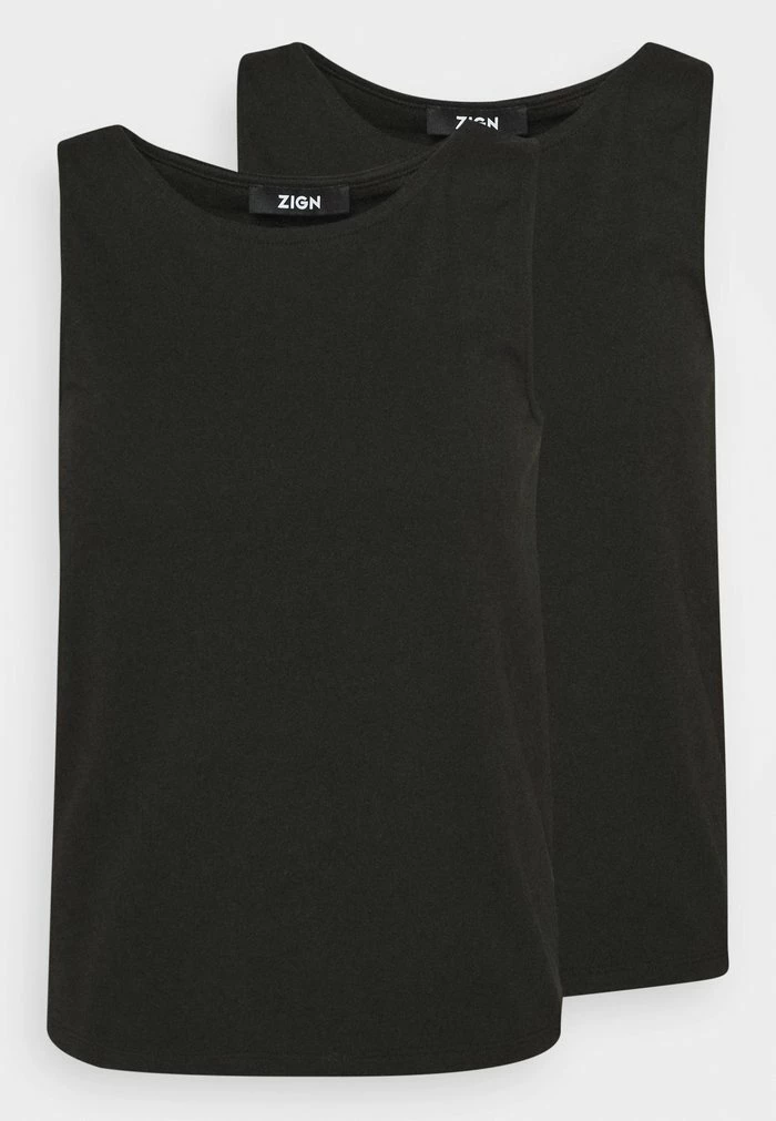Zign 2 PACK - Débardeur - Black/black – Image 6