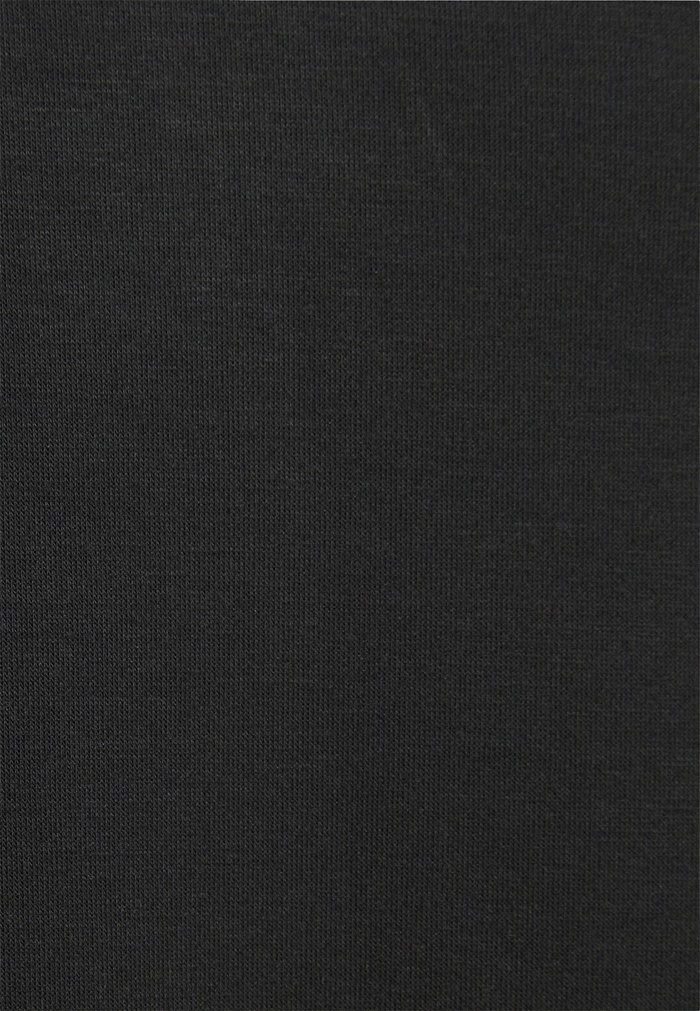 Zign Mini Princess Seams Skirt High Waisted With Slit - Jupe Crayon - Black – Image 6