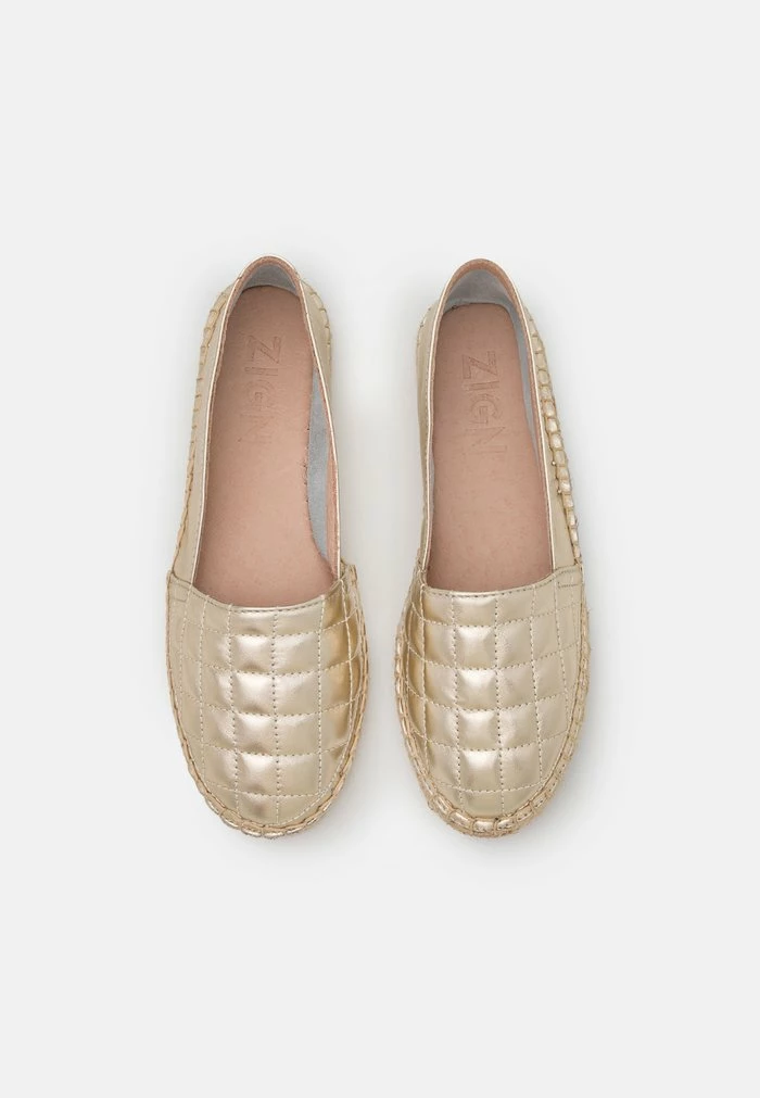 Zign Espadrilles - Gold – Image 6