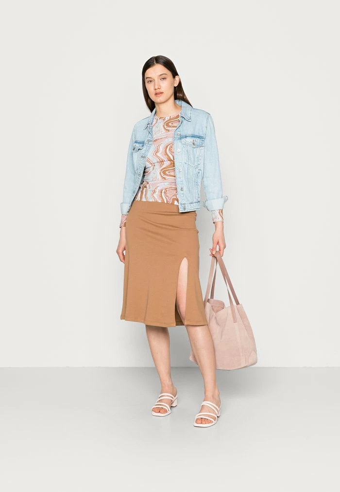 REDEZIGN - Jupe Trapèze - Brown – Image 2
