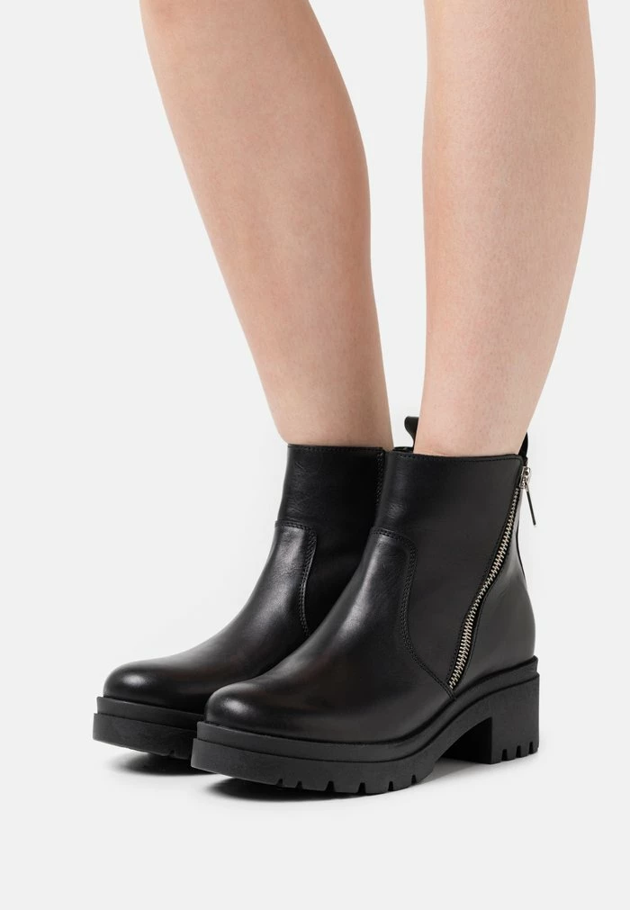 Zign Bottines à Plateau - Black