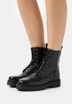 Zign Bottines à Plateau - Black